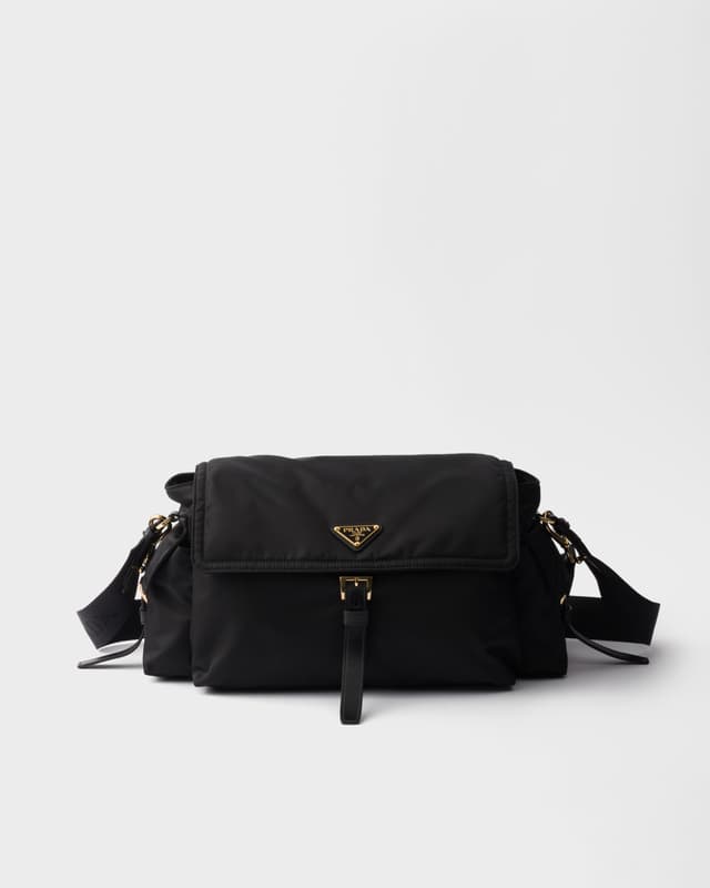 Prada Prada Explore large Re-Nylon shoulder bag with flap
