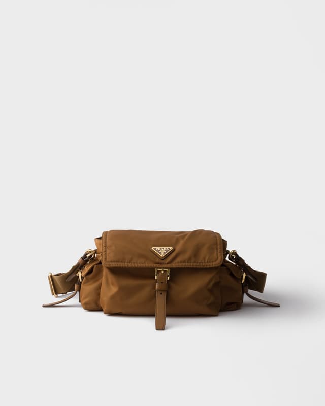 Prada Prada Explore medium Re-Nylon shoulder bag with flap