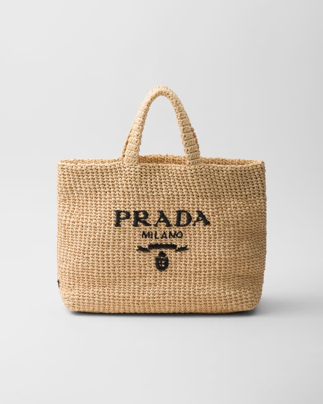 Prada Crochet tote bag