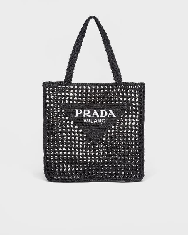 Prada Crochet tote bag