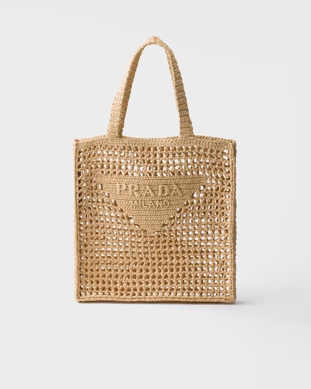 Prada Crochet tote bag