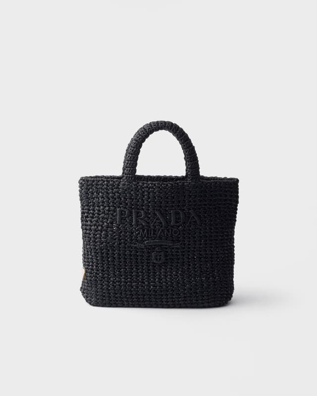 Prada Small crochet tote bag