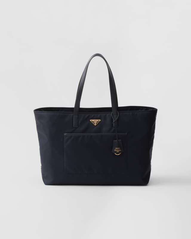 Prada Prada Re-Edition 1978 large Re-Nylon and Saffiano leather tote bag