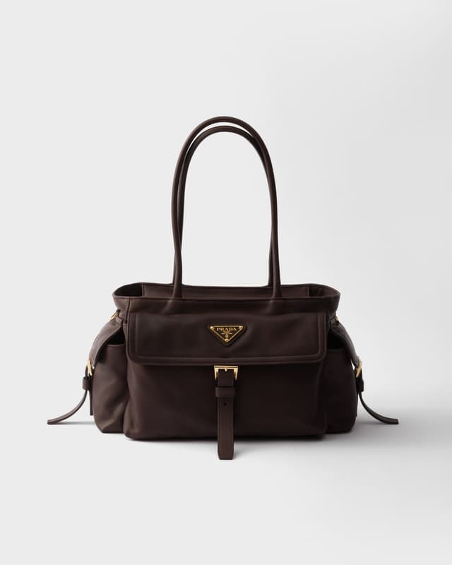 Prada Prada Explore medium nappa leather tote bag