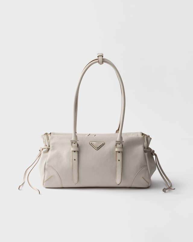 Prada Prada Bonnie medium antiqued leather tote bag