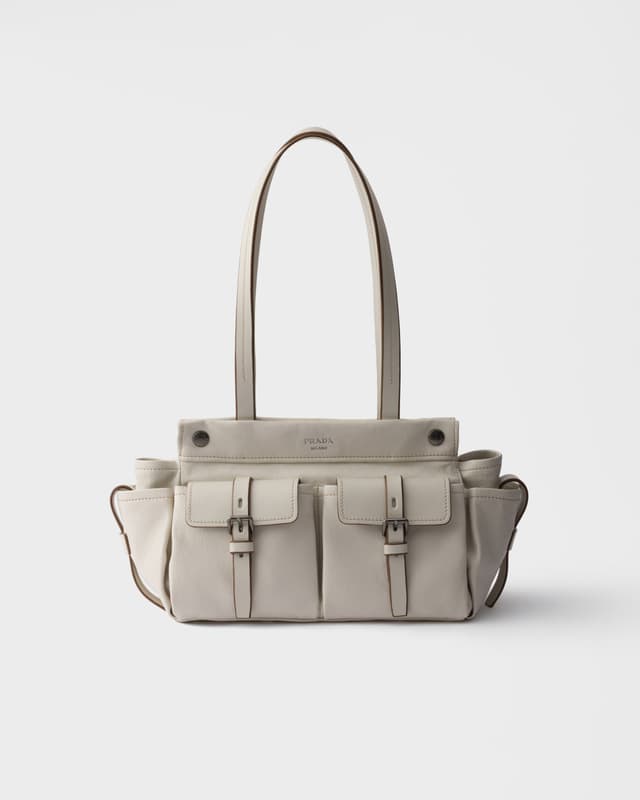 Prada Prada Route medium leather tote bag