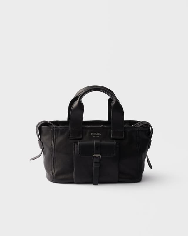 Prada Prada Route medium leather tote bag