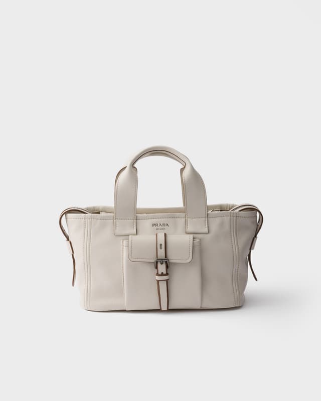 Prada Prada Route medium leather tote bag