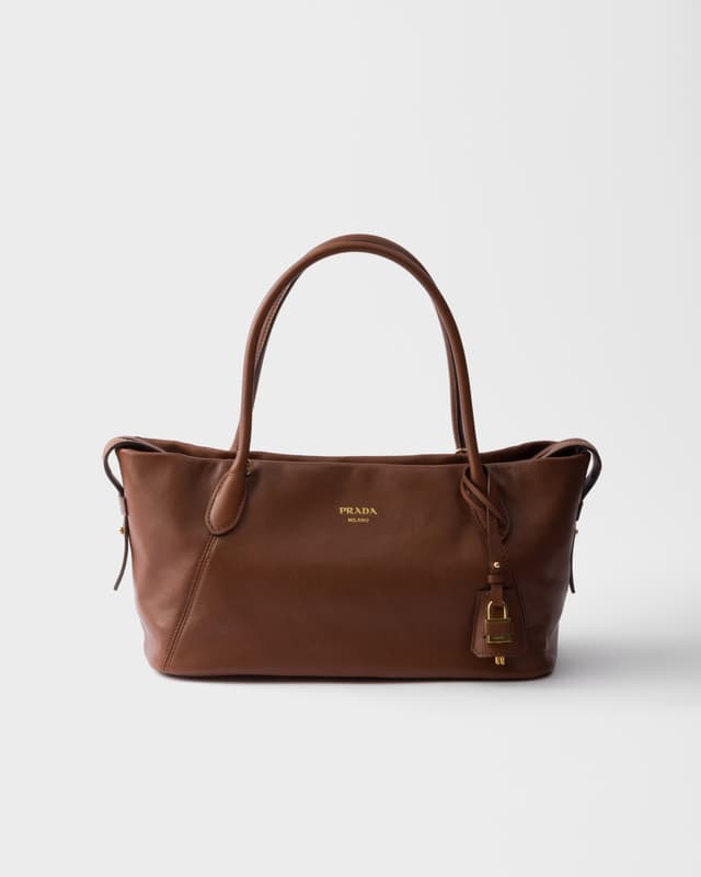 Prada Large leather tote bag