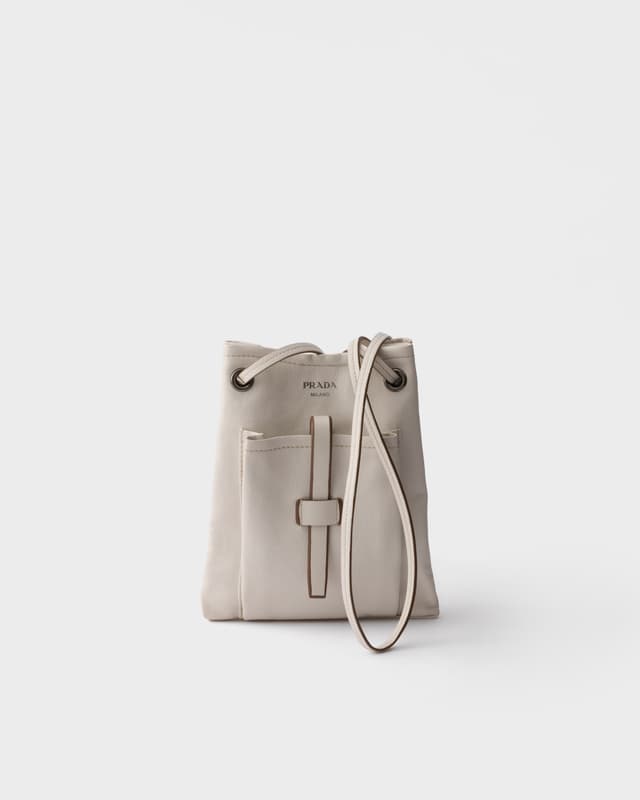 Prada Leather mini shoulder bag