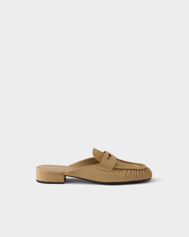 Prada Suede mules