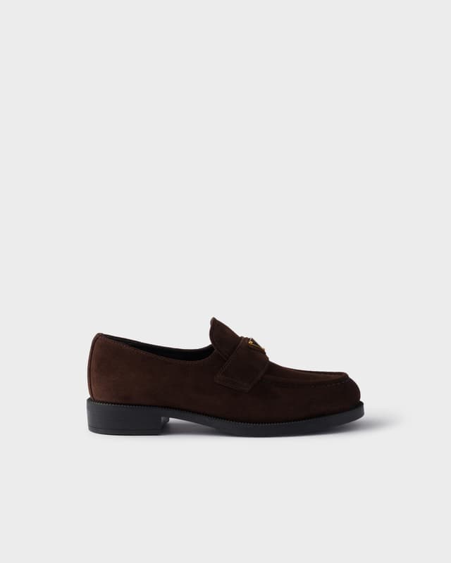 Prada Suede loafers