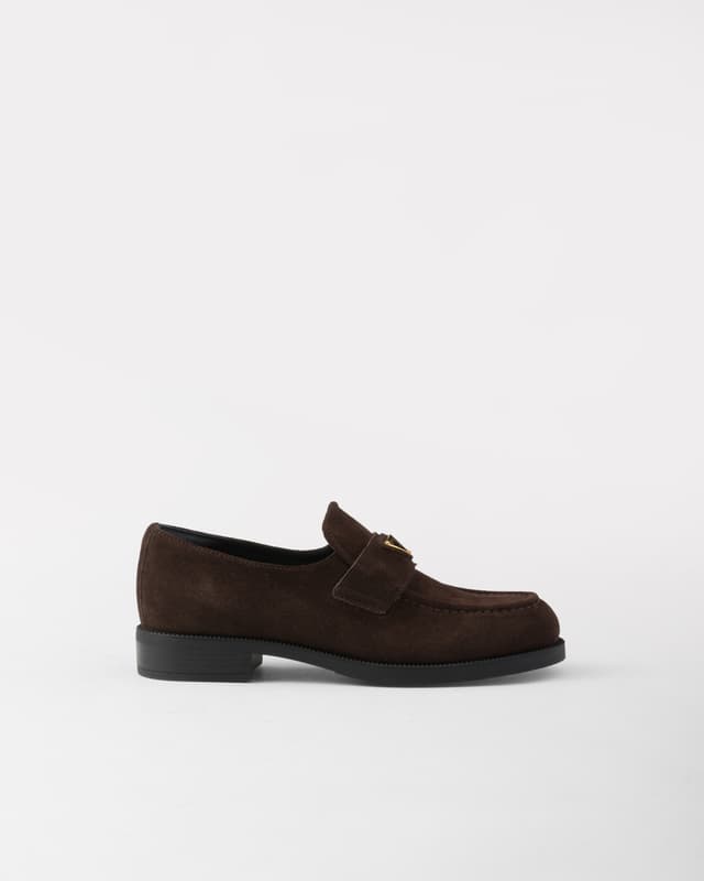 Prada Suede loafers