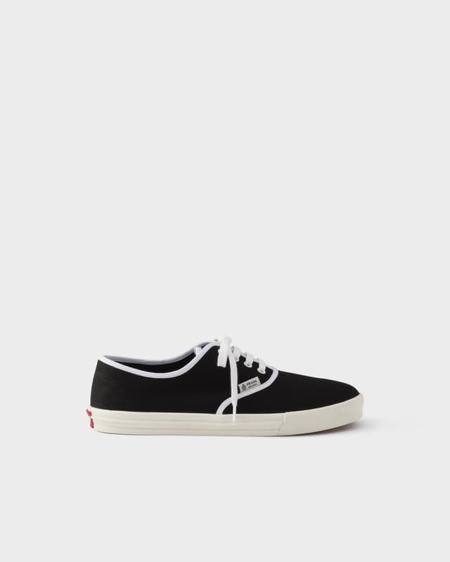 Prada Drill fabric laced sneakers