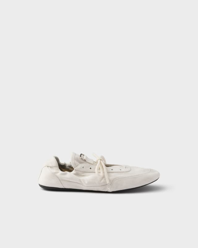 Prada Collapse denim sneakers