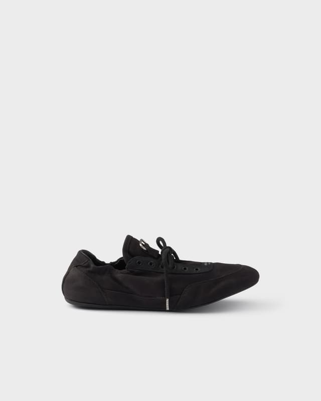 Prada Collapse canvas sneakers