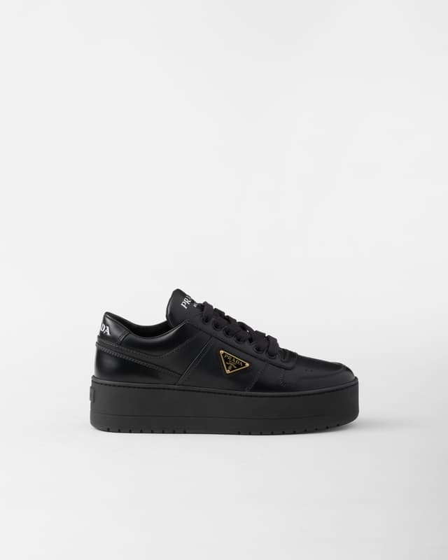 Prada Downtown Bold leather sneakers