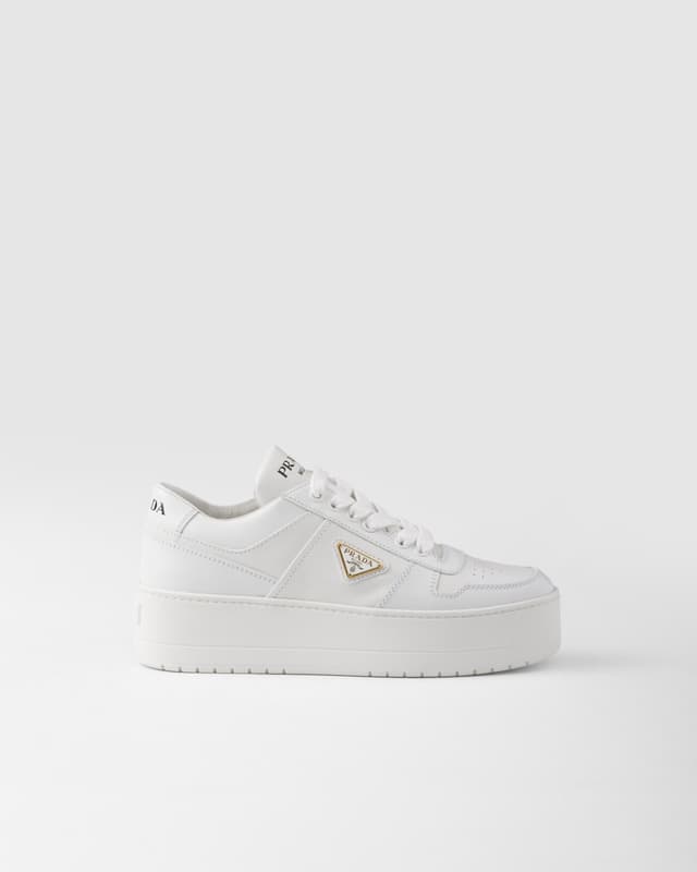Prada Downtown Bold leather sneakers