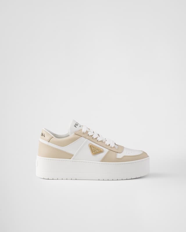 Prada Downtown Bold leather sneakers