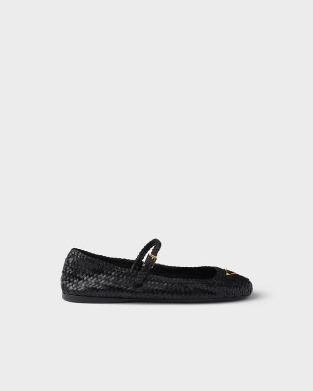 Prada Leather ballerinas