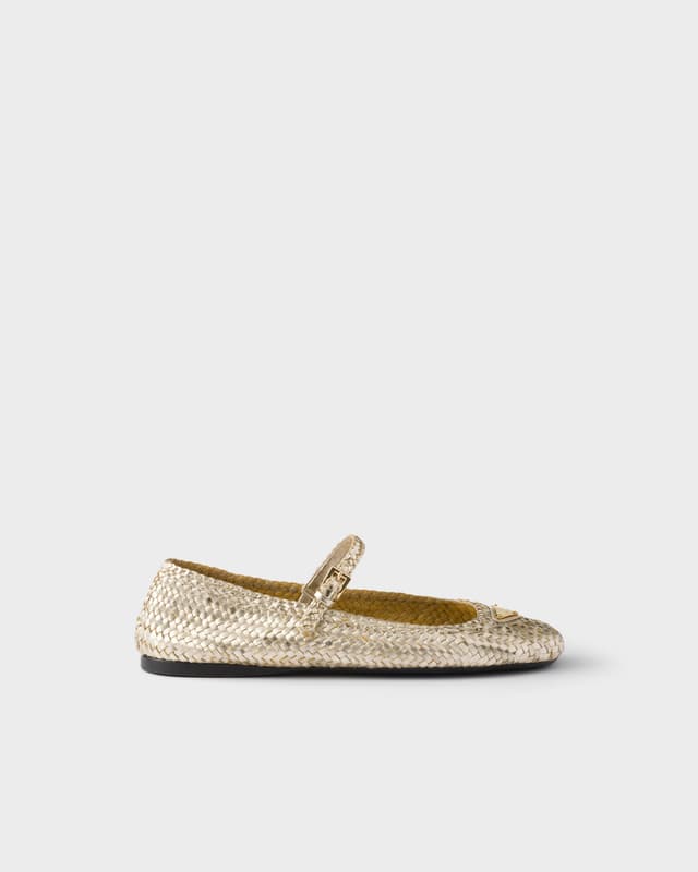 Prada Leather ballerinas