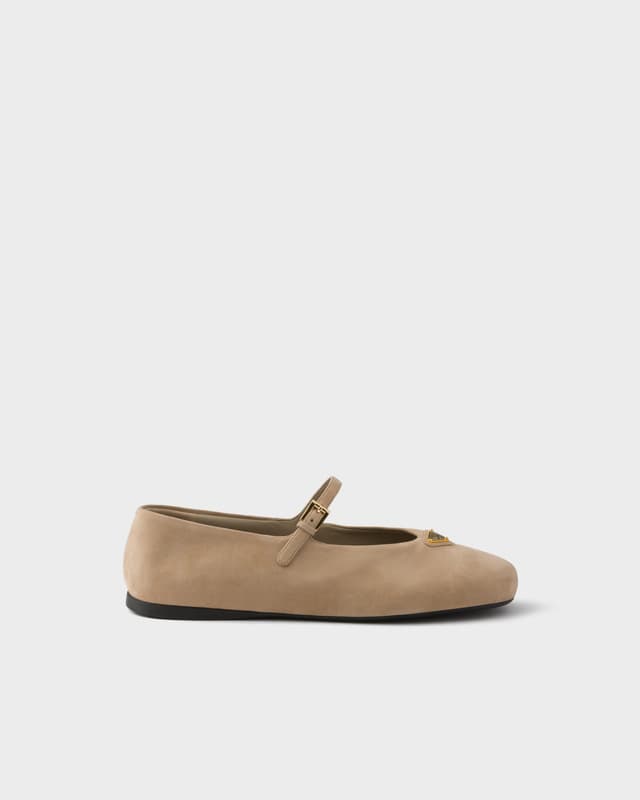 Prada Suede ballerinas