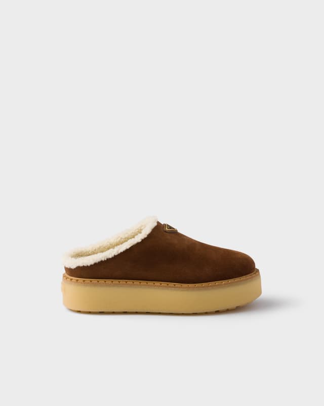 Prada Suede slippers