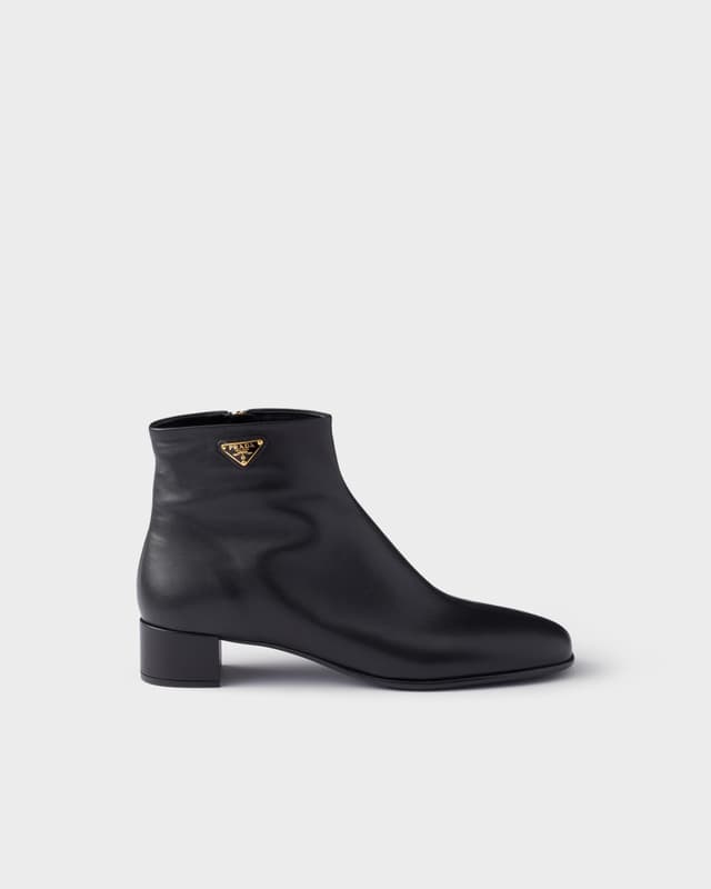 Prada Nappa leather booties