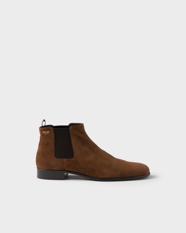 Prada Suede booties