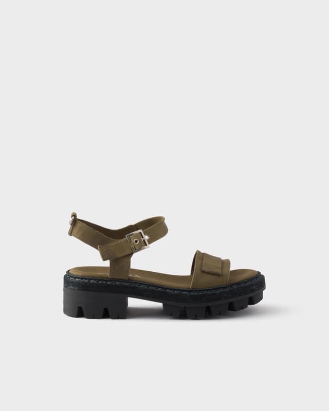 Prada Canvas sandals
