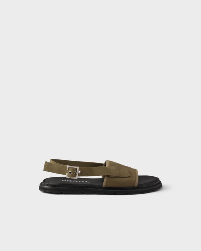 Prada Canvas sandals