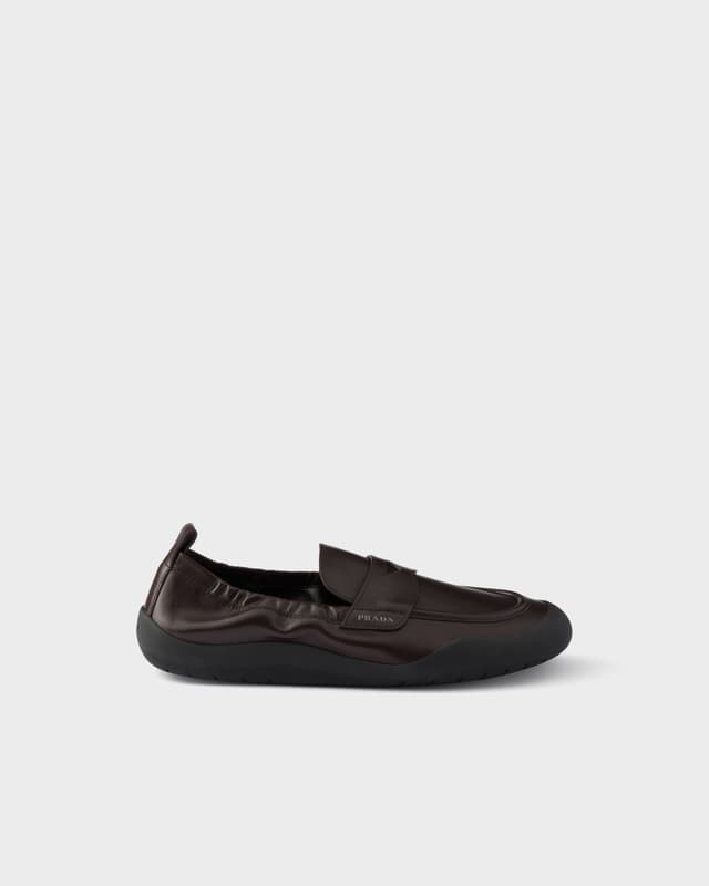 Prada Speedrock leather loafers