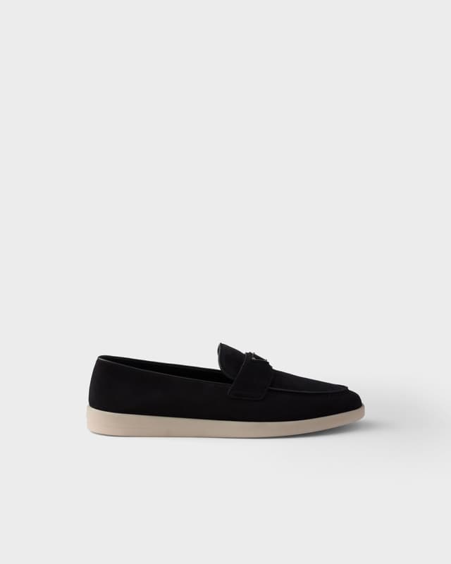 Prada Suede loafers