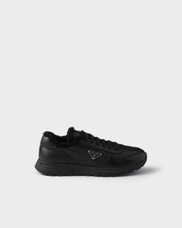 Prada Prax leather sneakers
