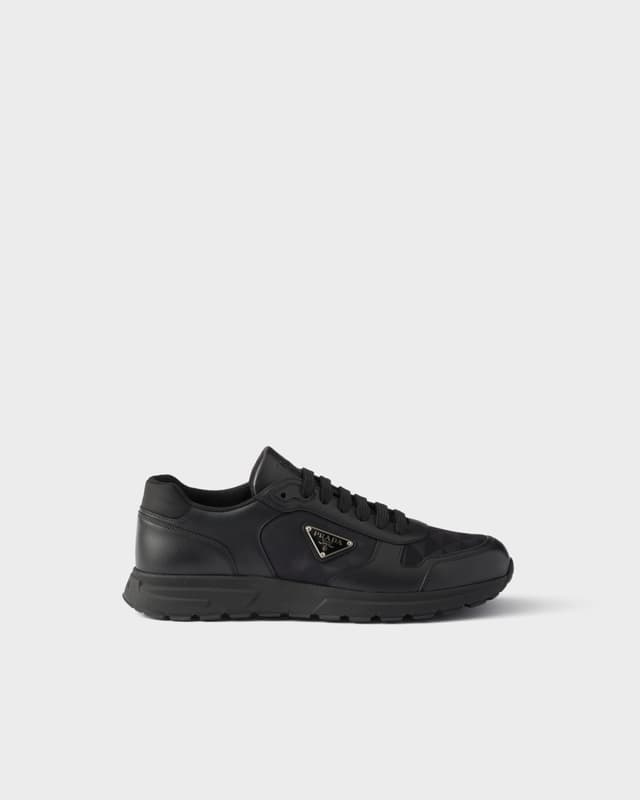 Prada Prax 2.0 Re-Nylon and leather sneakers