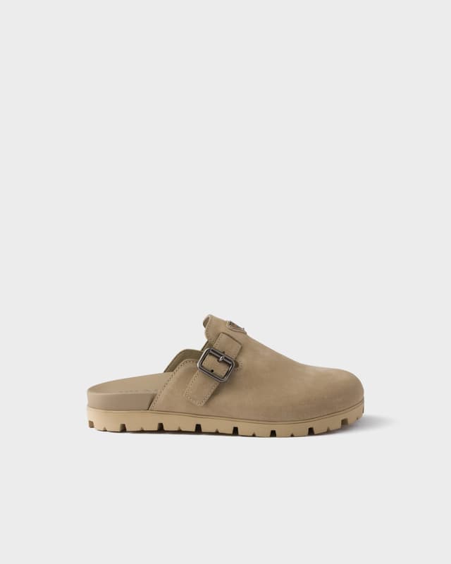Prada Suede mules