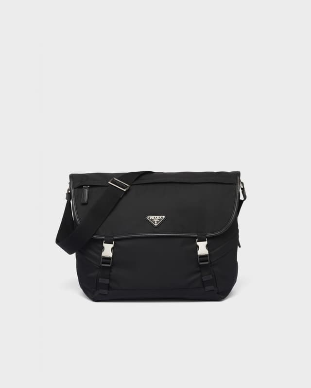 Prada Re-Nylon and Saffiano leather shoulder bag