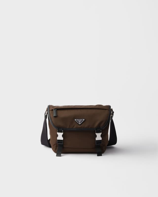 Prada Re-Nylon and Saffiano leather shoulder bag