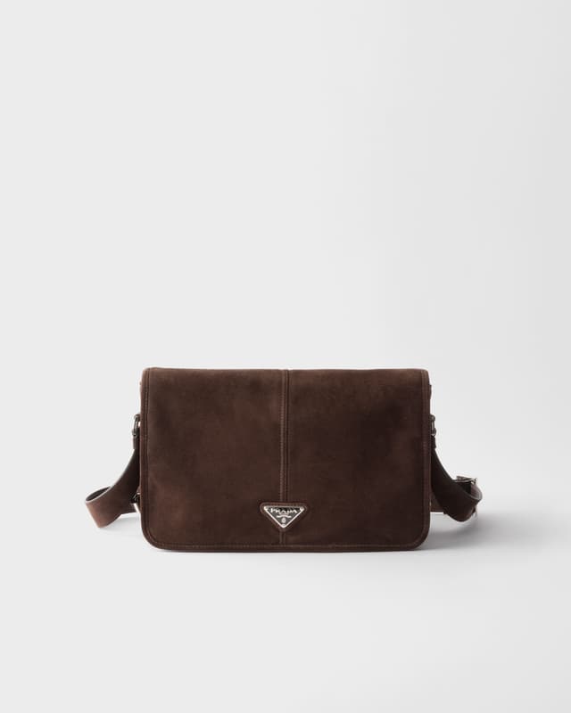 Prada Suede shoulder bag