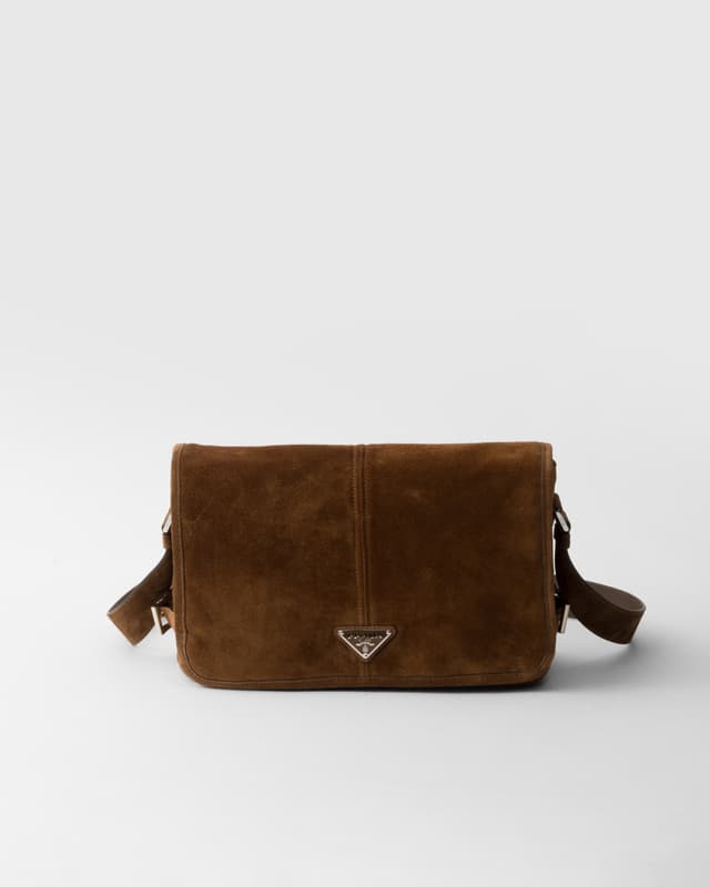 Prada Suede shoulder bag