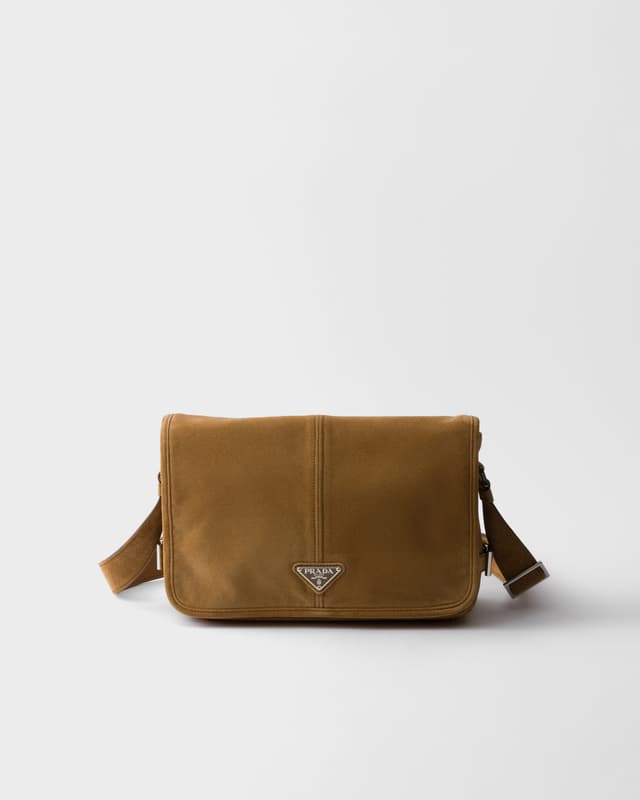 Prada Suede shoulder bag