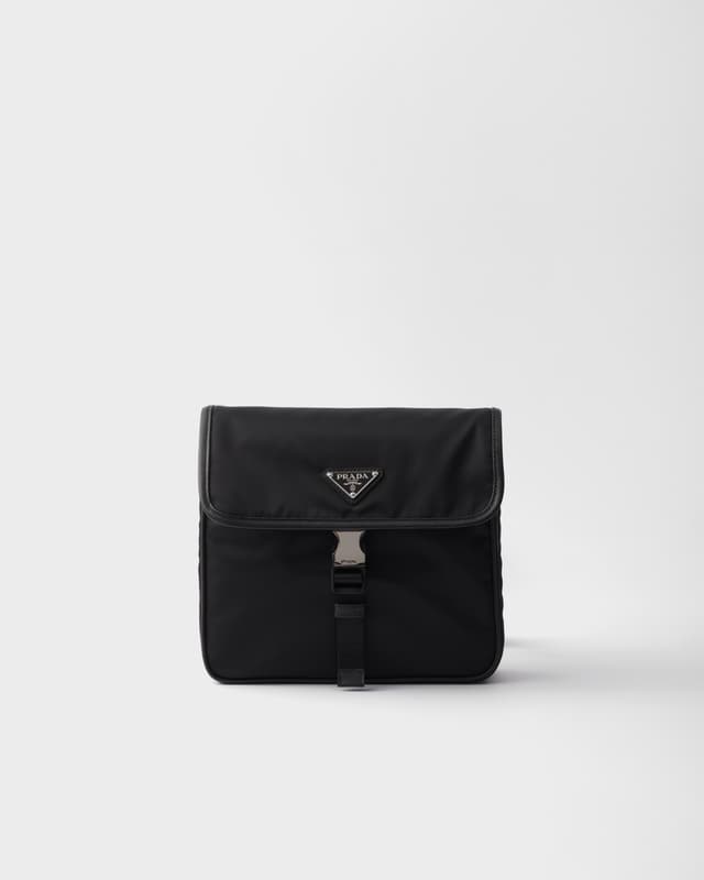Prada Re-Nylon and Saffiano leather shoulder bag