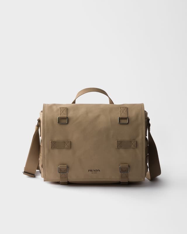 Prada Canvas shoulder bag