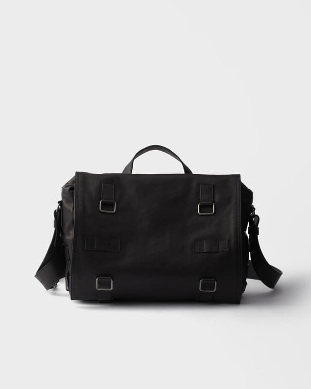 Prada Leather messenger bag