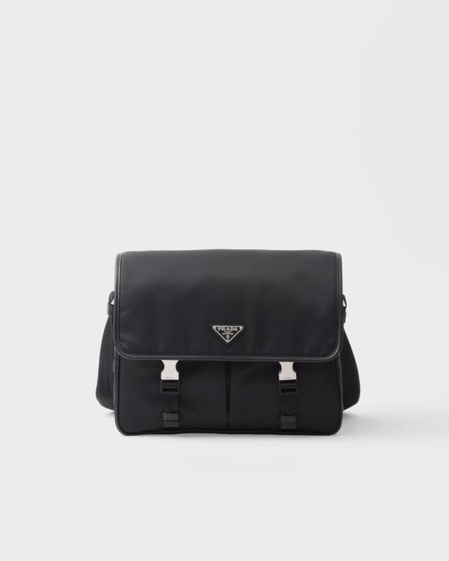 Prada Re-Nylon and Saffiano leather shoulder bag