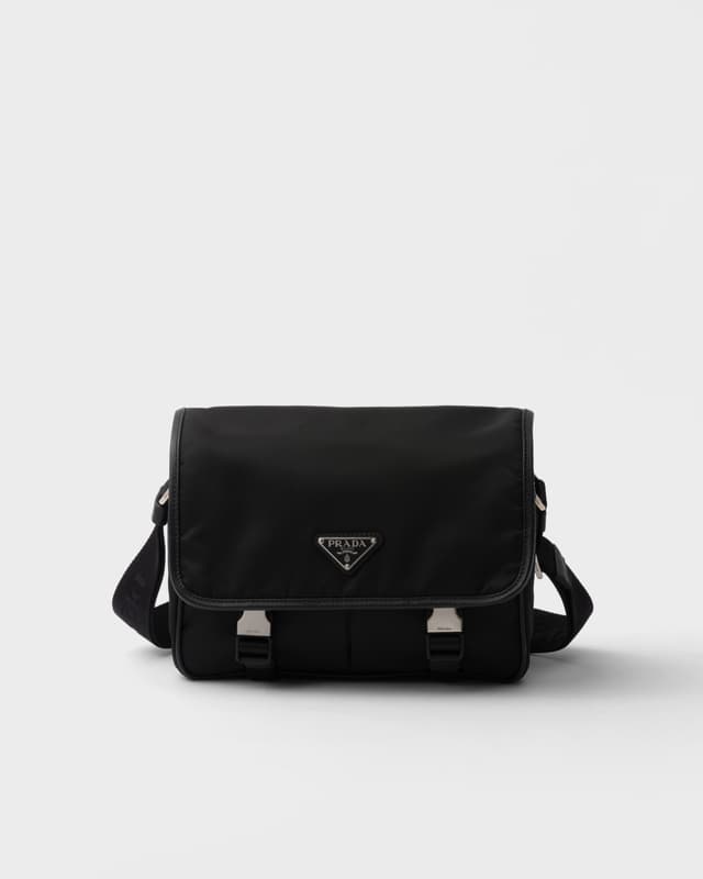 Prada Re-Nylon and Saffiano leather shoulder bag