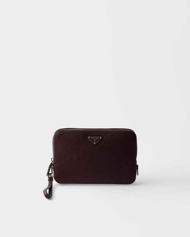 Prada Saffiano Leather Clutch