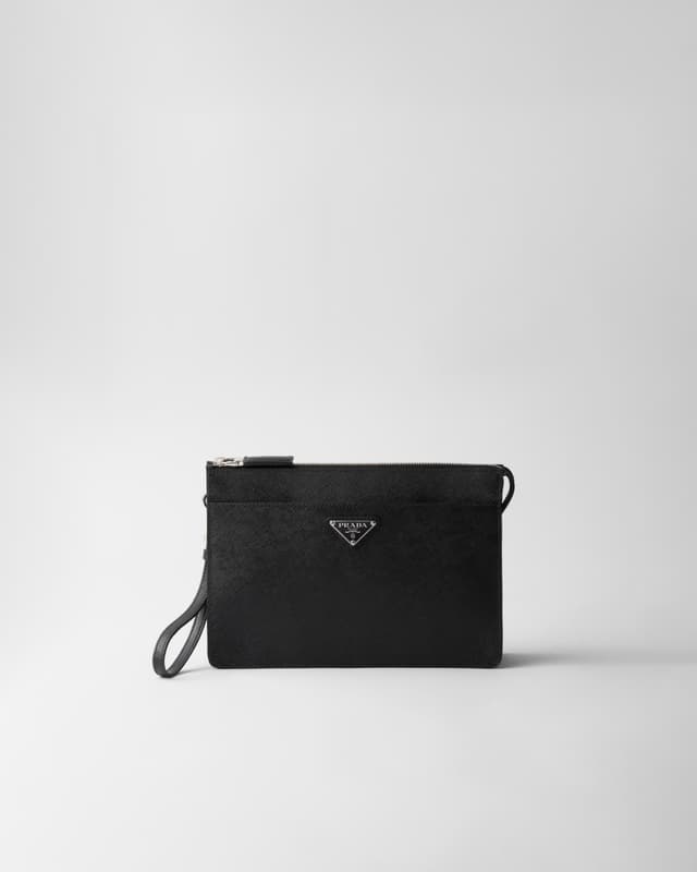 Prada Saffiano Leather Pouch