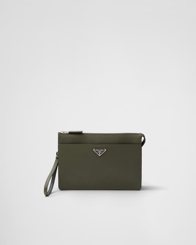 Prada Saffiano Leather Pouch