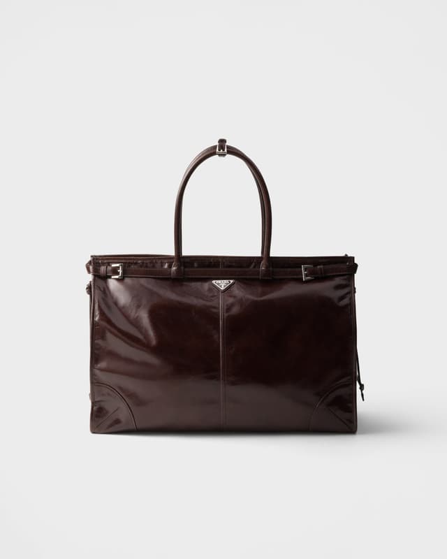 Prada Prada Bonnie leather tote bag